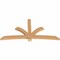 Ekena Millwork Davenport Timber Gable Bracket, Western Red Cedar, 96"W x 48"H x 3 1/2"D x 5 1/2"F, 12/12 Pitch GBW096X48X0406DAV00SWR - alternate 2